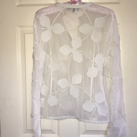 Dolce Cabo Floral Faux Leather Mesh Jacket - Picture 5 of 13